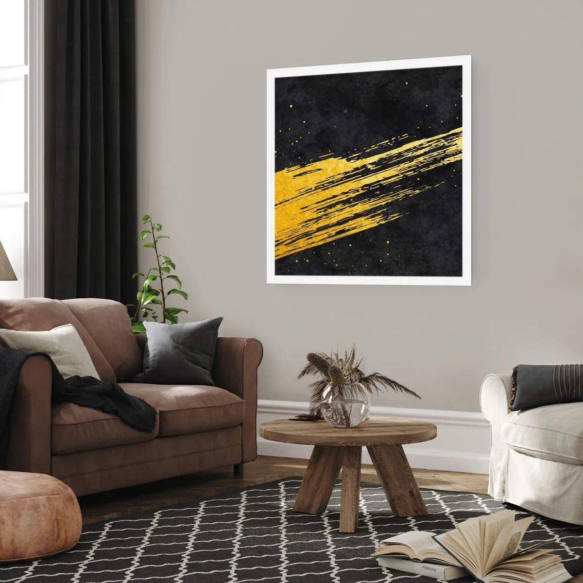 Plakat - Skok w nadprzestrzeń - 40x40 cm