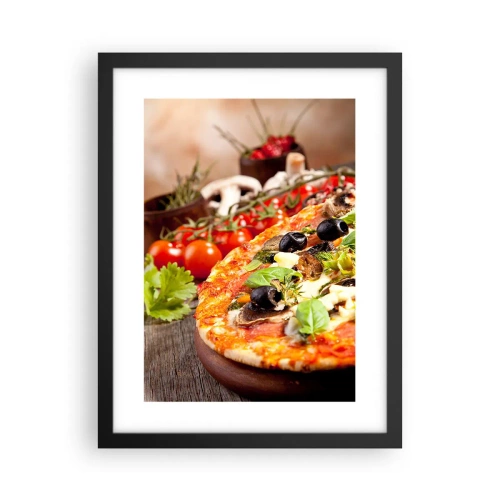 Plakat w czarnej ramie - Z tellurycznych ingrediencji - 30x40 cm