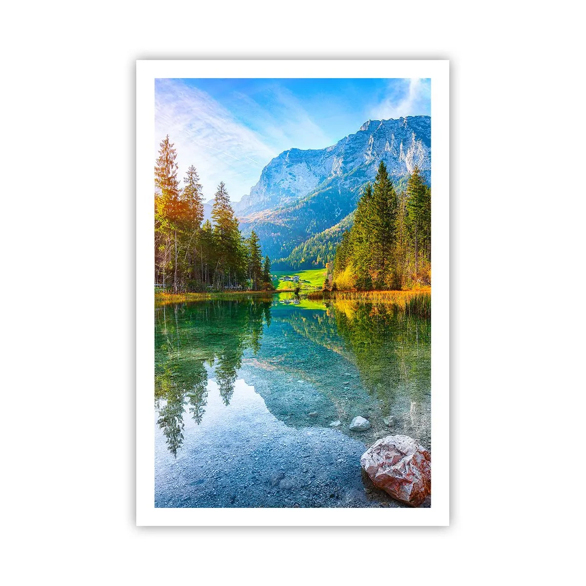 Plakat - Łagodność jesieni - 61x91 cm