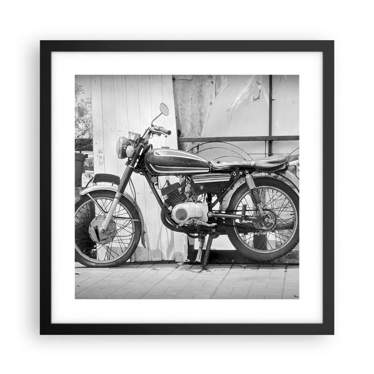 Plakat w czarnej ramie - Klasyka ponad wszystko - 40x40 cm