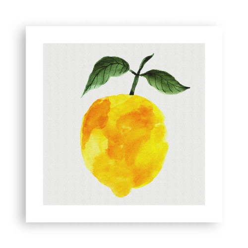 Plakat - Jak poznać smak słońca - 40x40 cm