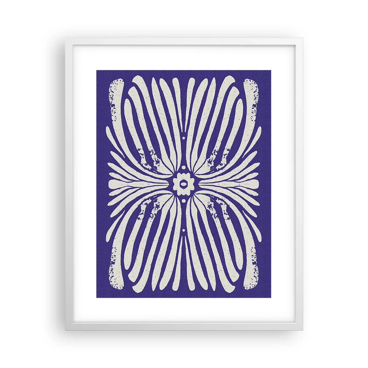 Plakat w białej ramie - Etniczne inspiracje - 40x50 cm