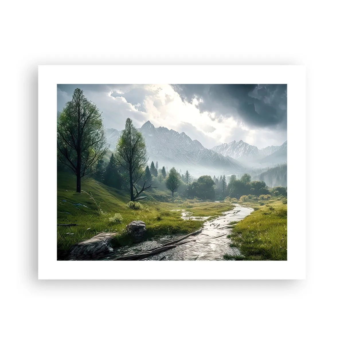 Plakat - Tam i z powrotem - 50x40 cm