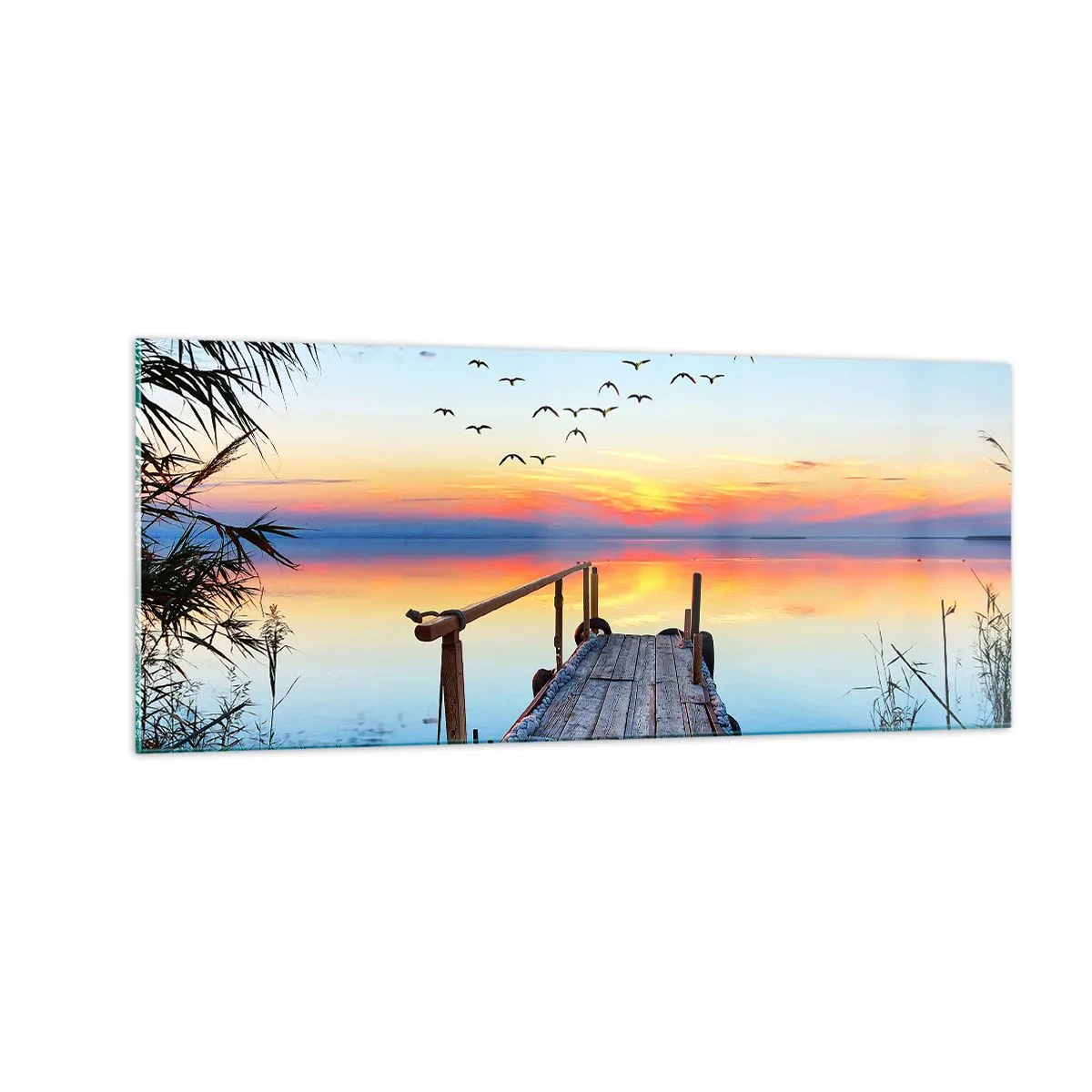Obraz na szkle - Pora wracać… - 100x40 cm