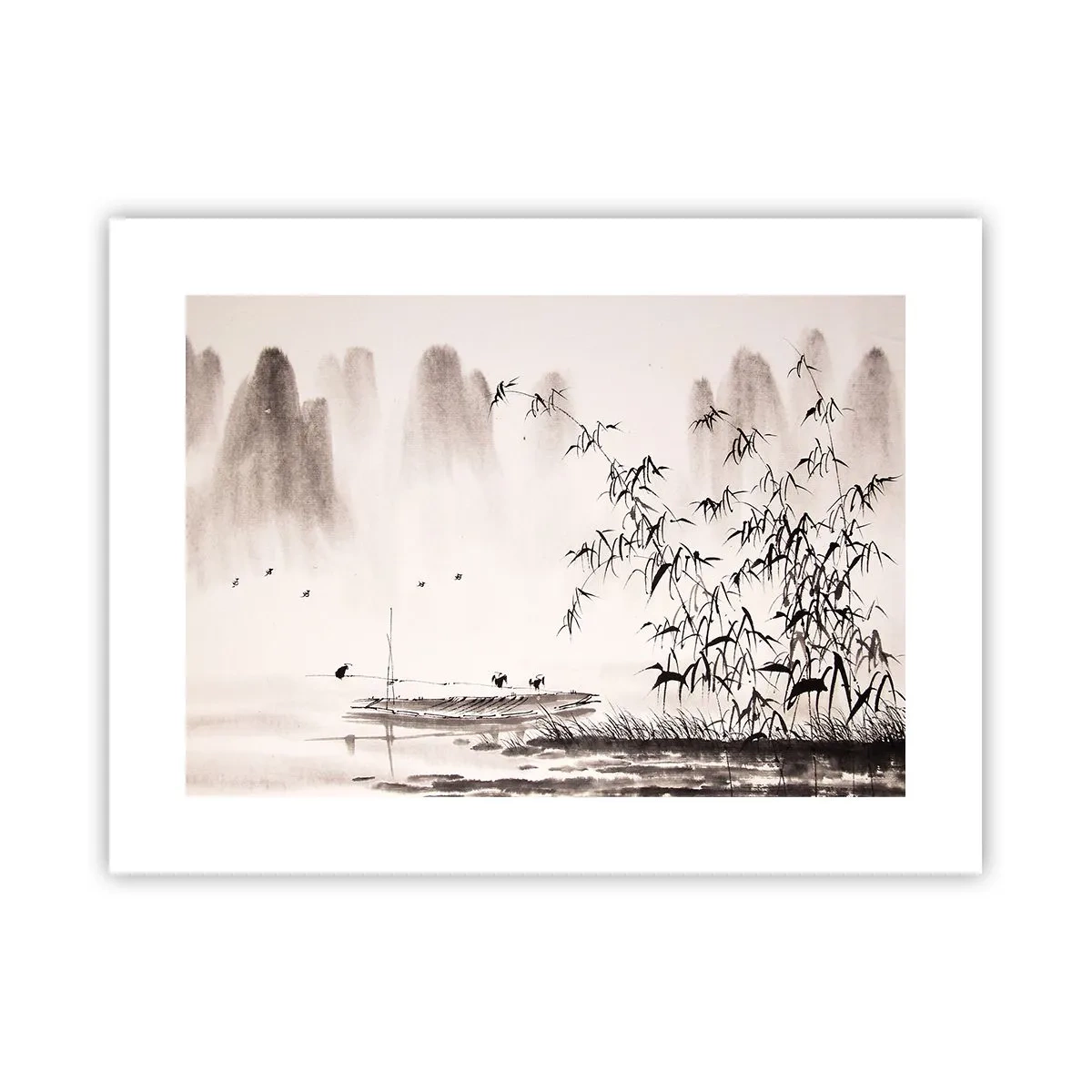 Plakat - Cisza ryżowych pól - 40x30 cm