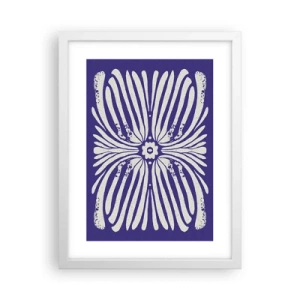 Plakat w białej ramie - Etniczne inspiracje - 30x40 cm