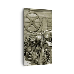 Obraz na płótnie - W szopie wuja Władka - 55x100 cm