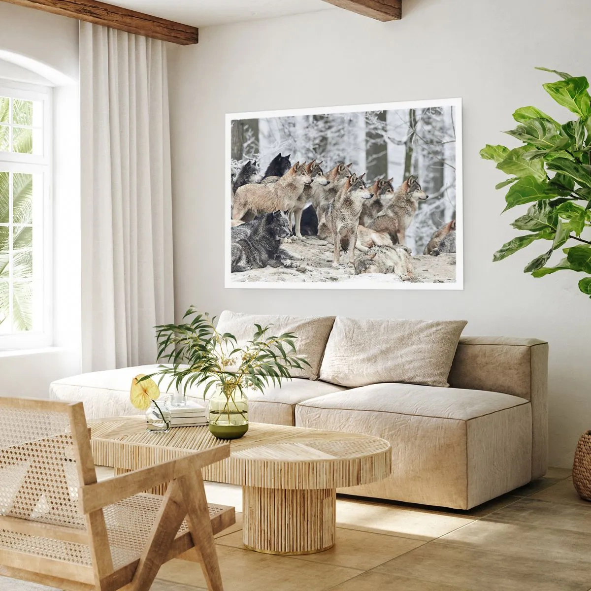 Plakat - Rodzina i przyjaciele - 91x61 cm