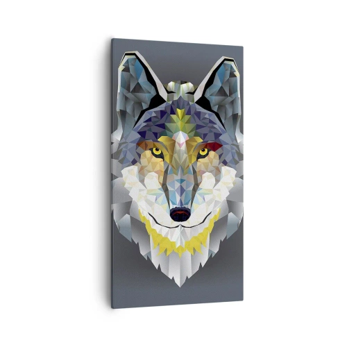 Obraz na płótnie - O wilku mowa - 55x100 cm