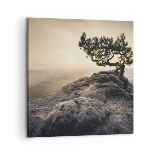 Obraz na płótnie - Życie zawsze zwycięża - 60x60 cm