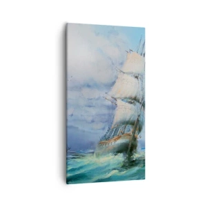 Obraz na płótnie - Pomyślnych wiatrów - 55x100 cm