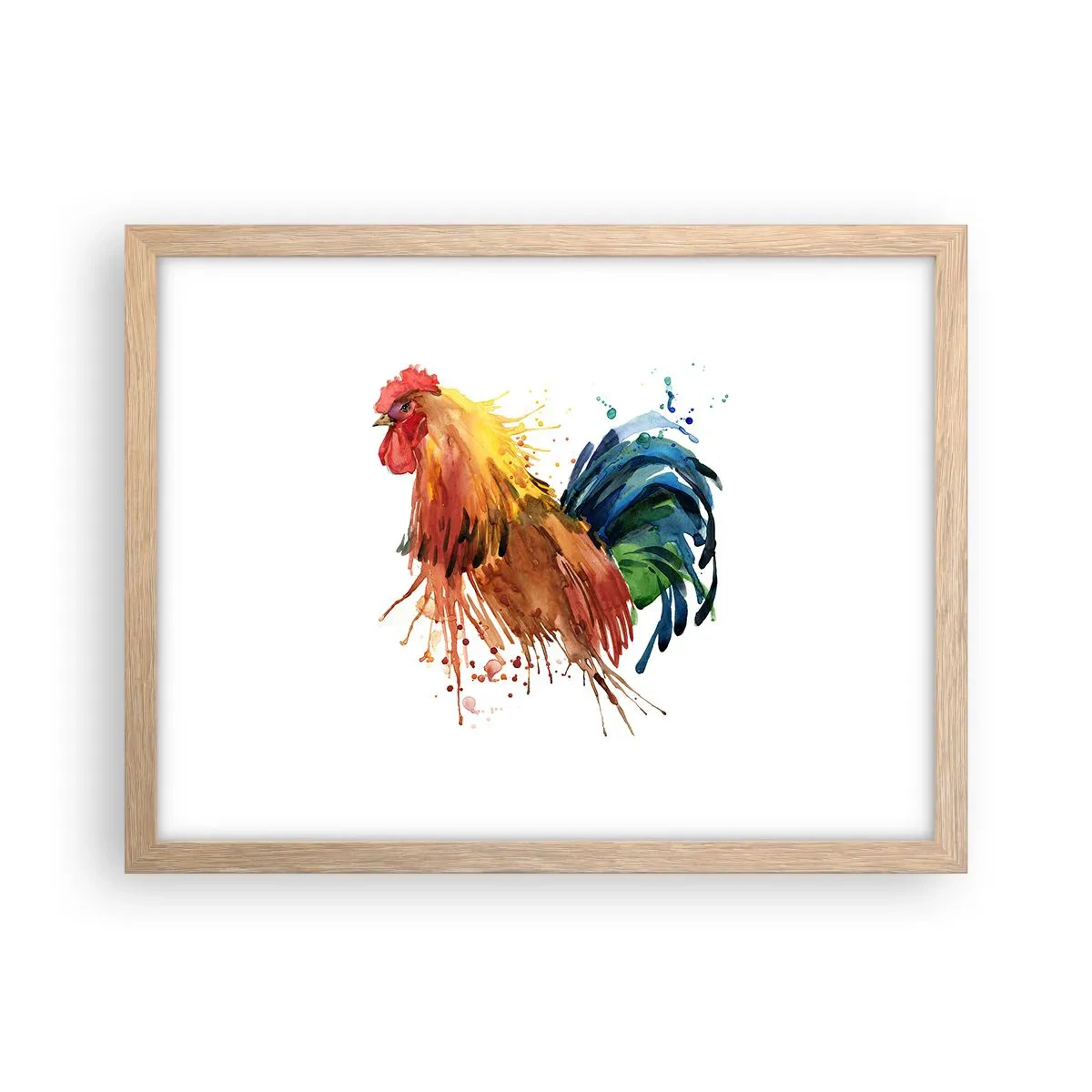 Plakat w ramie jasny dąb - Królewska szata, królewska duma - 40x30 cm
