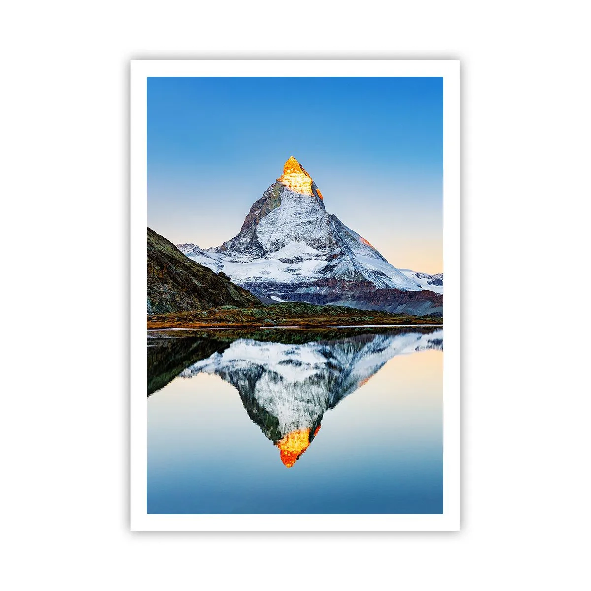 Plakat - Dwa światy - 70x100 cm