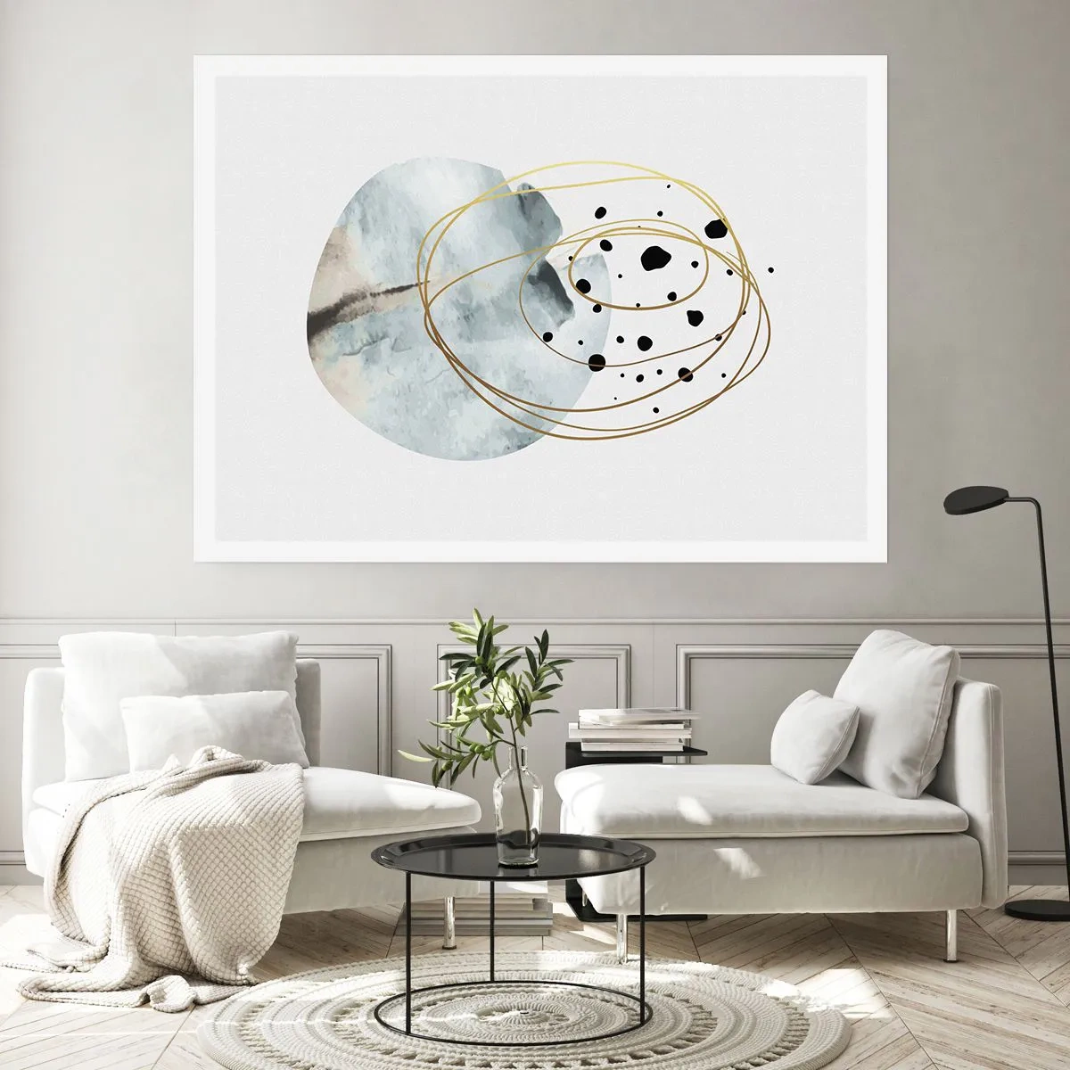 Plakat - W objęciach przestrzeni - 50x40 cm