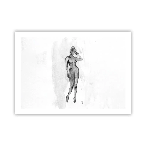 Plakat - Studium ideału kobiecości - 70x50 cm