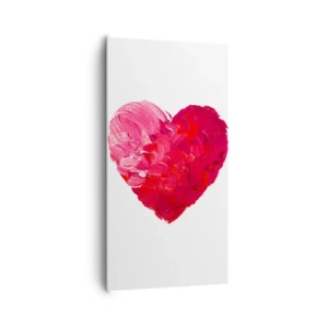 Obraz na płótnie - All you need is love - 65x120 cm