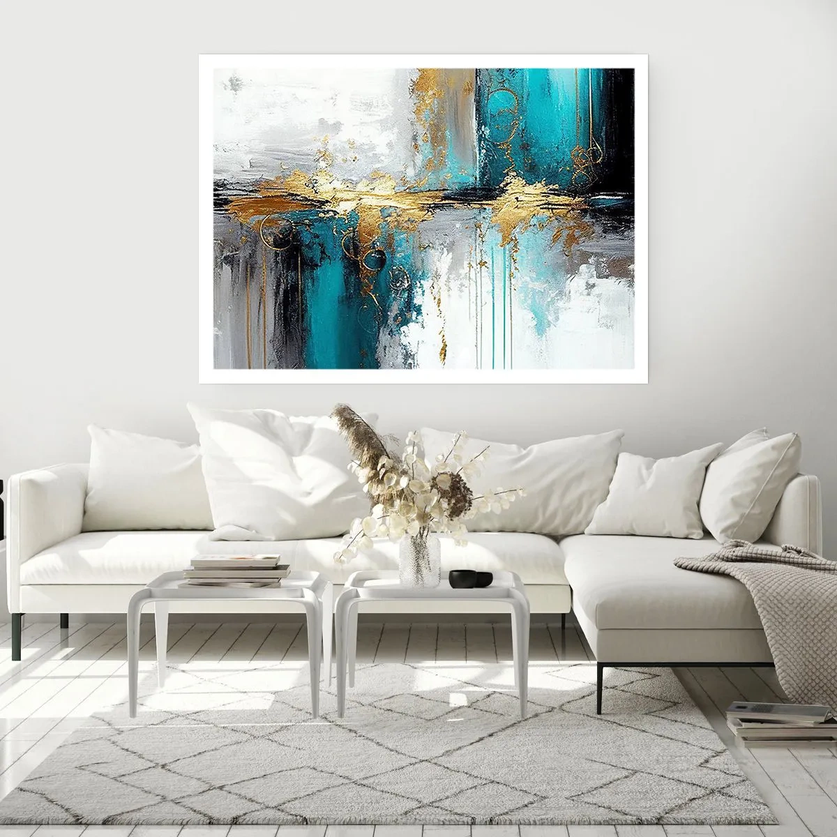 Plakat - Wszystko płynie - 70x50 cm