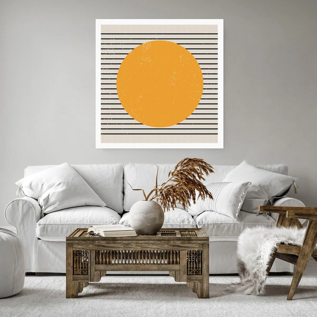 Plakat - Siła prostoty - 60x60 cm