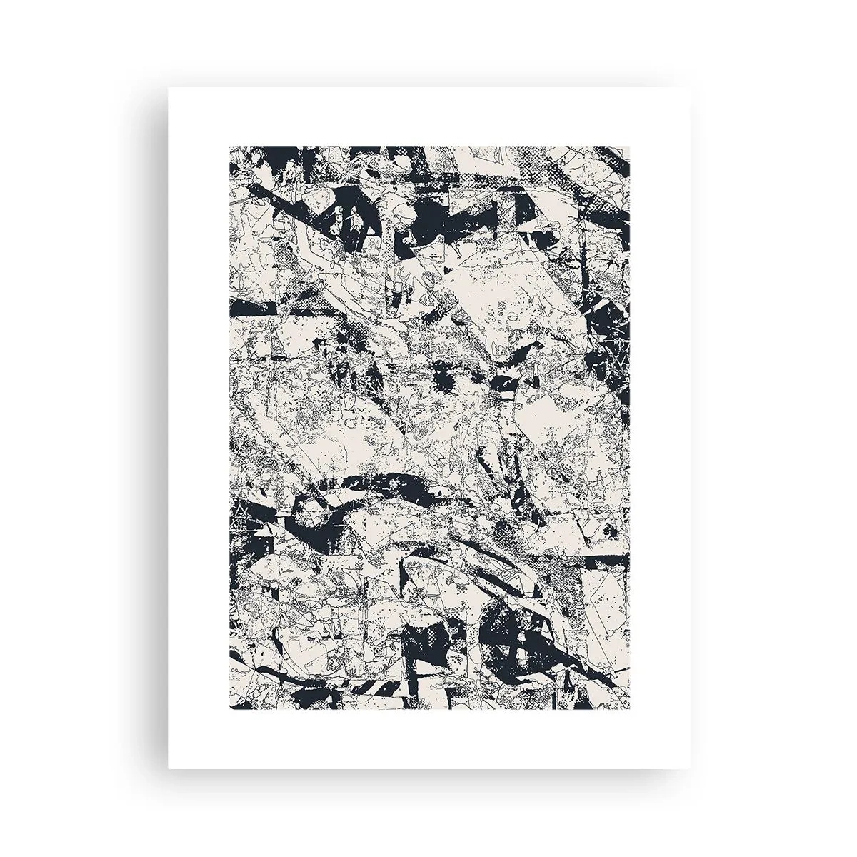 Plakat - Przenikanie przeciwieństw - 30x40 cm