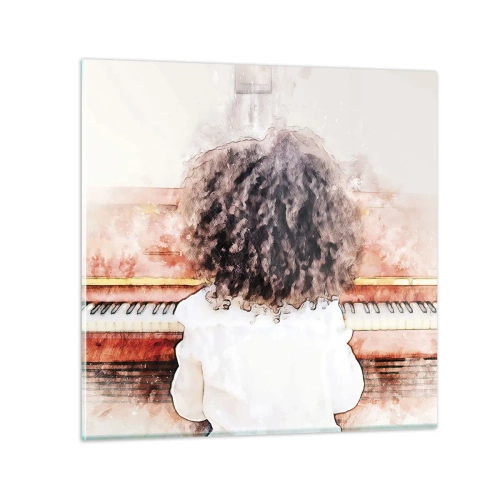 Obraz na szkle - W nowym świecie - 70x70 cm