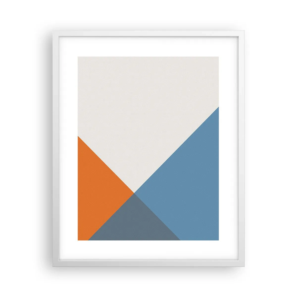 Plakat w białej ramie - Pod kątem… - 40x50 cm