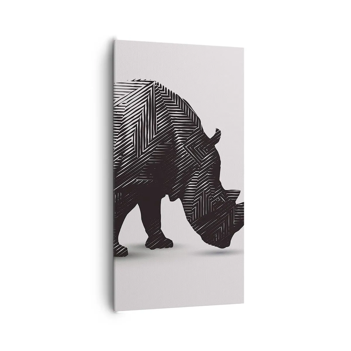 Obraz na płótnie - Geometryczne piękno natury - 65x120 cm