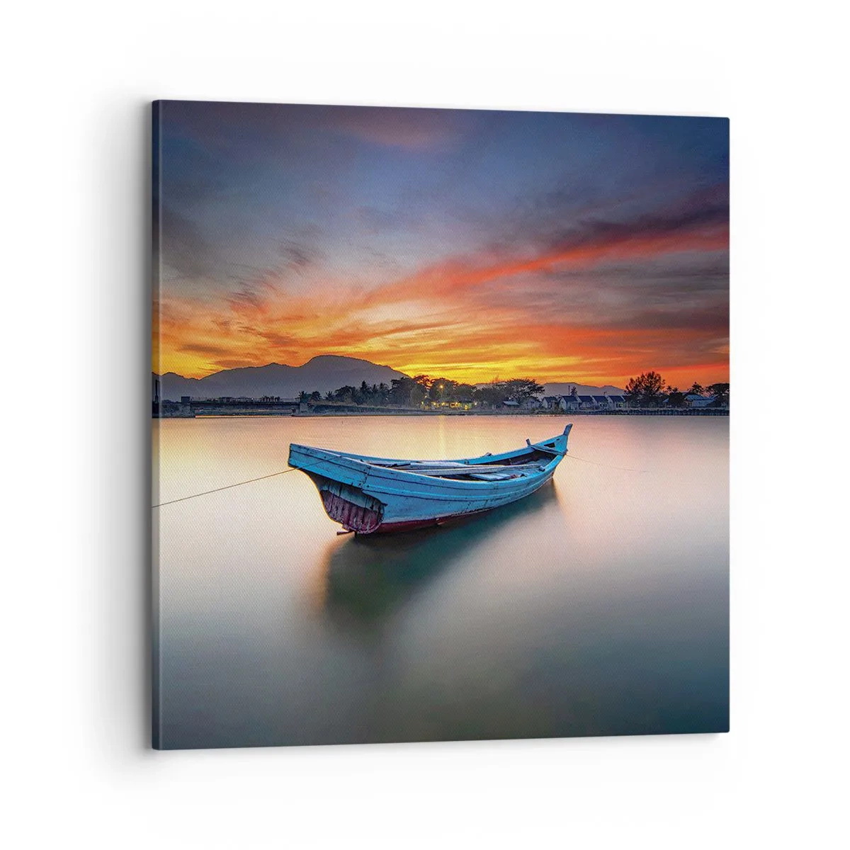 Obraz na płótnie - Nadchodzi dobra noc - 70x70 cm