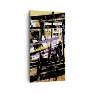 Obraz na płótnie - Ostre cięcie - 55x100 cm