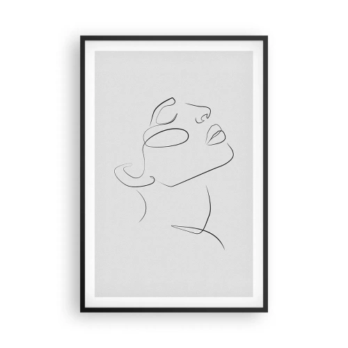 Plakat w czarnej ramie - Meandry marzenia - 61x91 cm