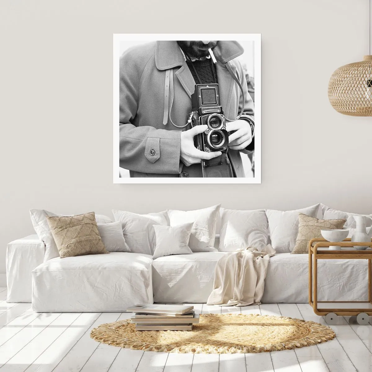 Plakat - W stylu retro - 50x50 cm