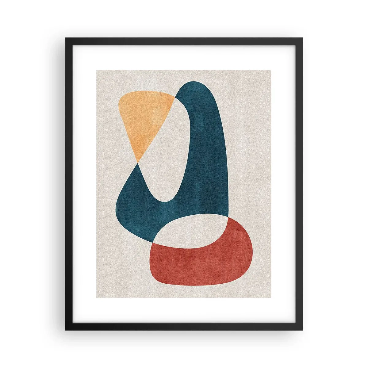 Plakat w czarnej ramie - Wpływy i metamorfozy - 40x50 cm