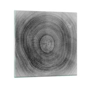 Obraz na szkle - Znak czasu - 60x60 cm