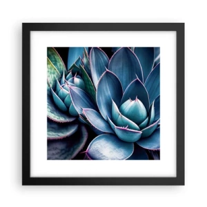 Plakat w czarnej ramie - Witalna siła - 30x30 cm