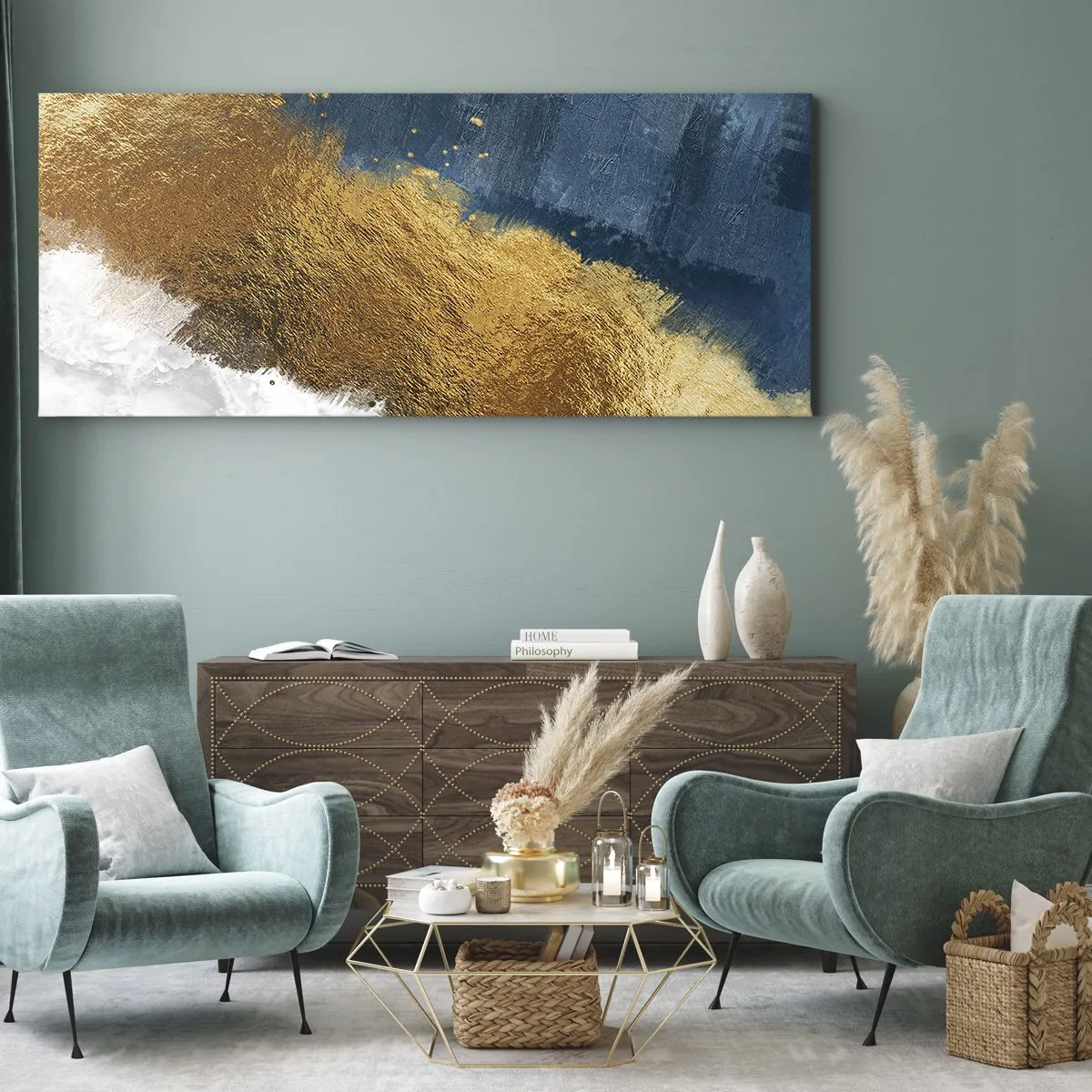 Obraz na płótnie - Barwy lata - 90x30 cm