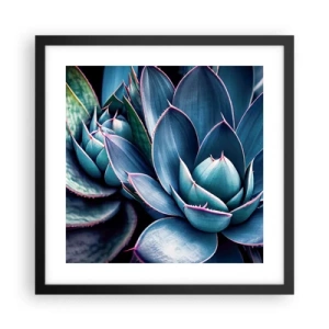 Plakat w czarnej ramie - Witalna siła - 40x40 cm