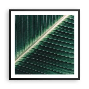 Plakat w czarnej ramie - Rytm natury - 60x60 cm