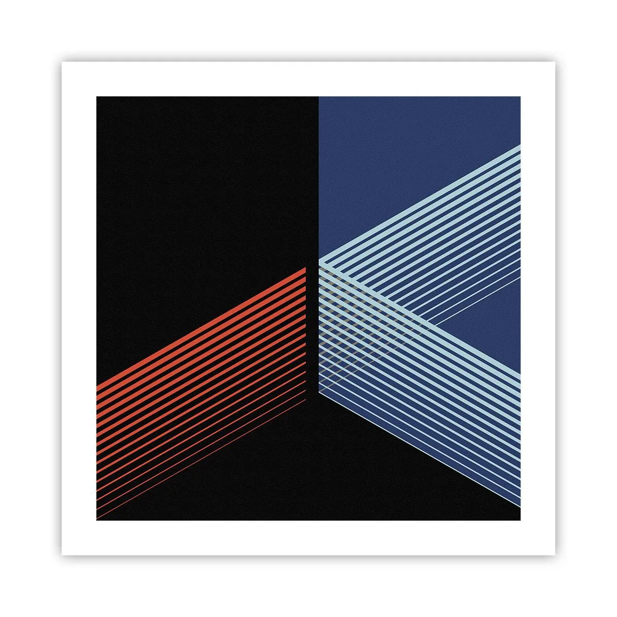 Plakat - Prosta historia - 50x50 cm