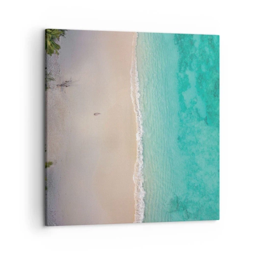 Obraz na płótnie - Rajska plaża - 50x50 cm