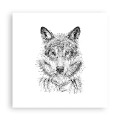 Plakat - Urodzony przywódca - 40x40 cm