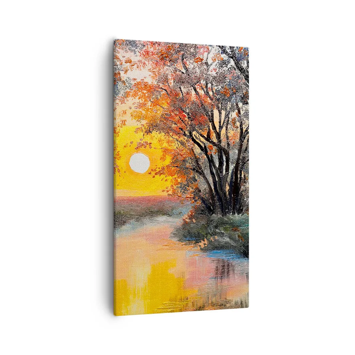 Obraz na płótnie - Jesienne klimaty - 55x100 cm