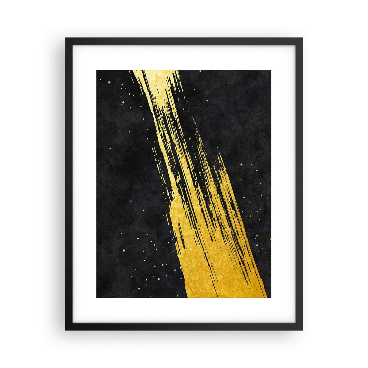 Plakat w czarnej ramie - Skok w nadprzestrzeń - 40x50 cm