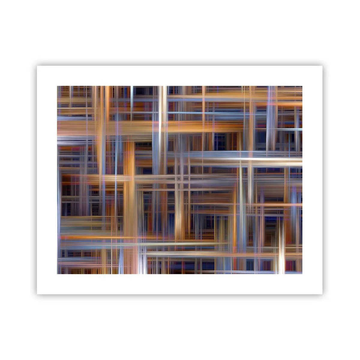 Plakat - Utkane ze światła - 50x40 cm