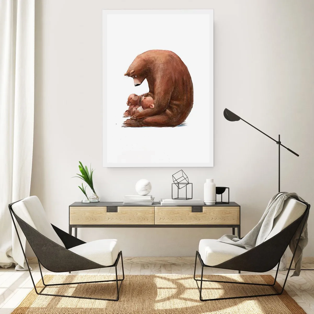 Plakat - Słodkich snów, dzieciaki - 40x50 cm