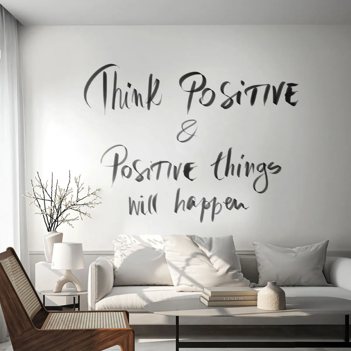 Fototapeta Standard Eco - Jak żyć? - Typografia, Afirmacja, Maksyma - 300x210 cm