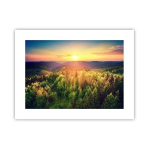 Plakat - Wierzchołki i szczyty - 40x30 cm