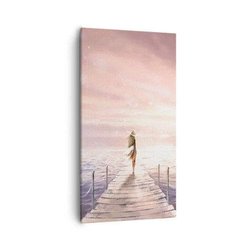 Obraz na płótnie - W świetle marzenia - 55x100 cm