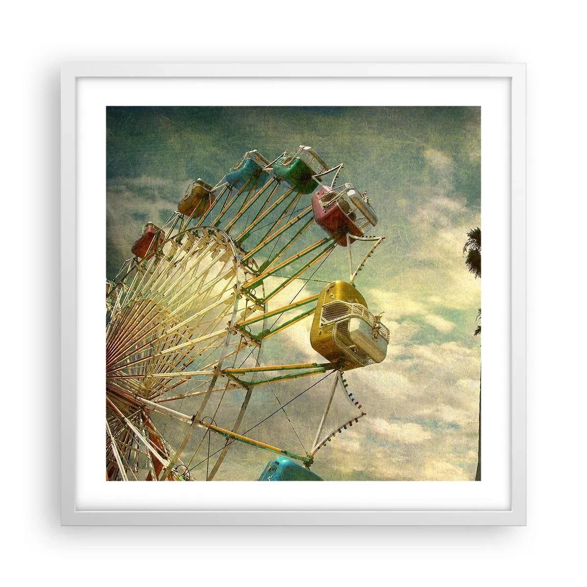 Plakat w białej ramie - Będzie, będzie zabawa… - 50x50 cm