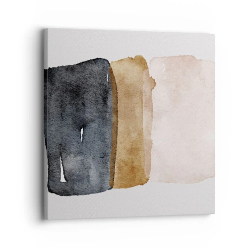 Obraz na płótnie - Kompozycja barw ziemi - 30x30 cm