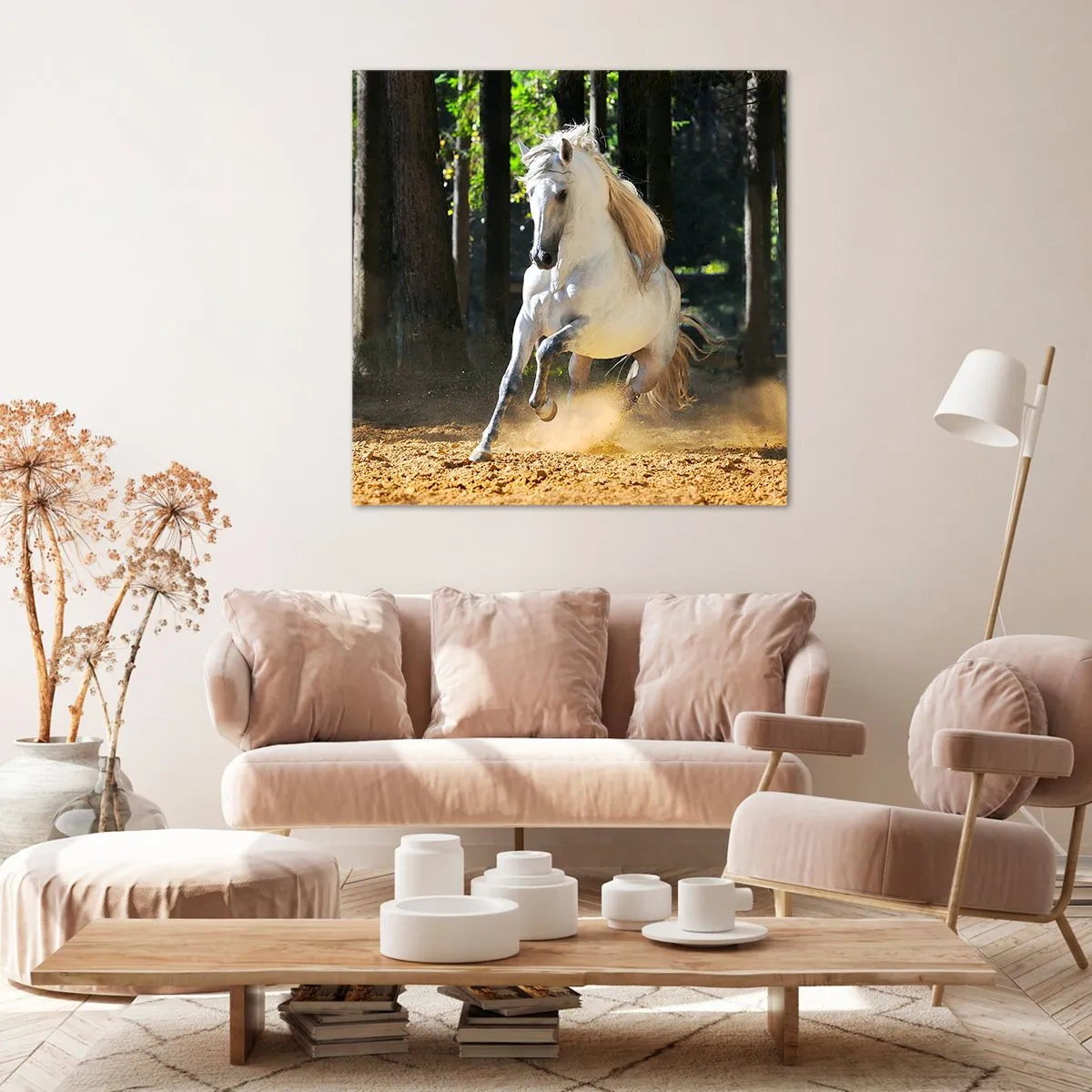 Obraz na płótnie - Jak z powieści fantasy - 70x70 cm