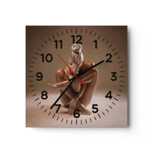 Zegar ścienny - Jedność ciała i ducha - 30x30 cm